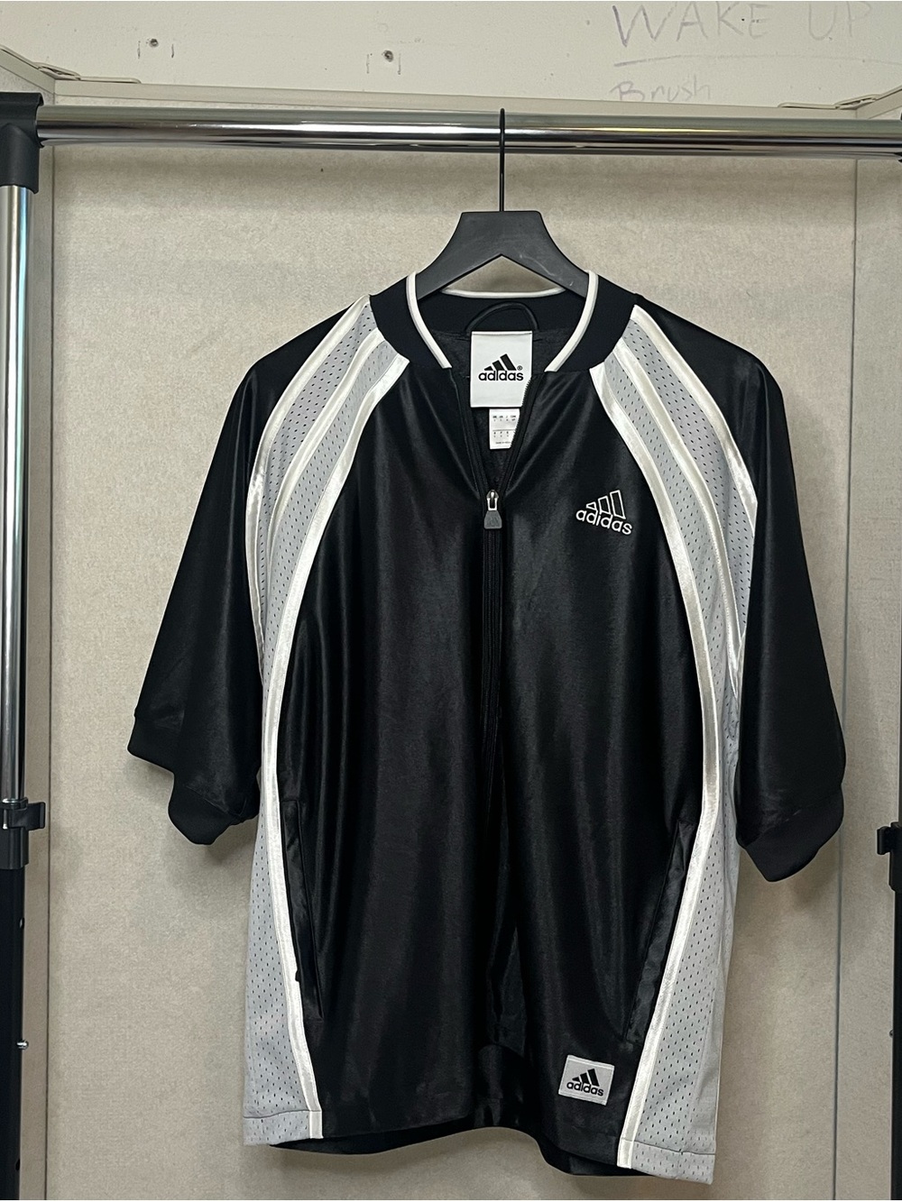 Vintage Adidas Dazzle Basketball Warm Up Set - 1/4 Zip Jersey & Shorts